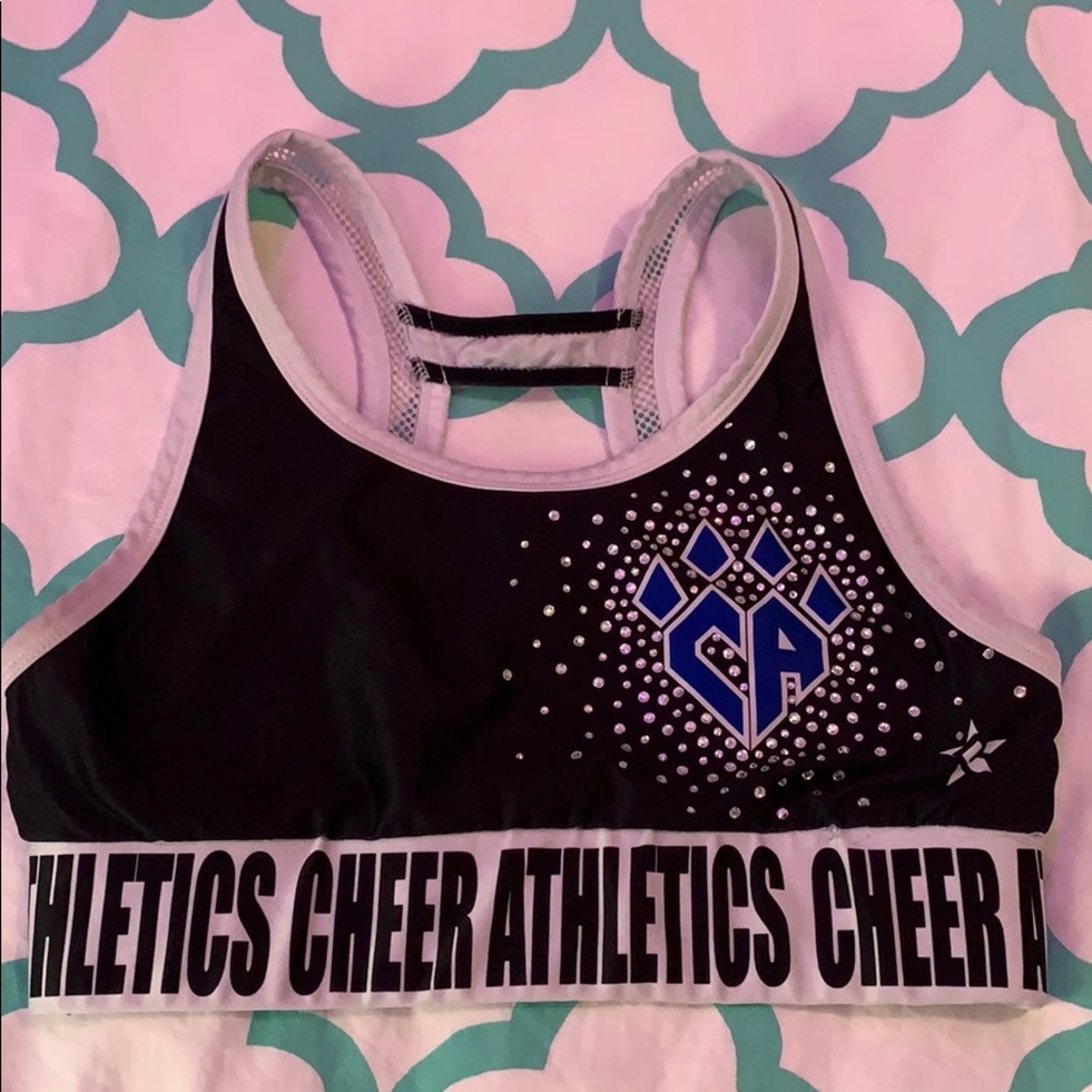 cheer athletics sports bra
